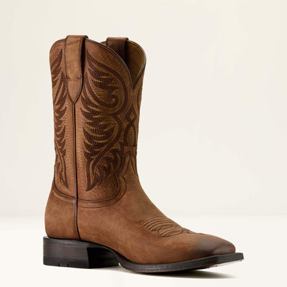 Ariat Men Wiley Wide Square Toe Cowboy Boot