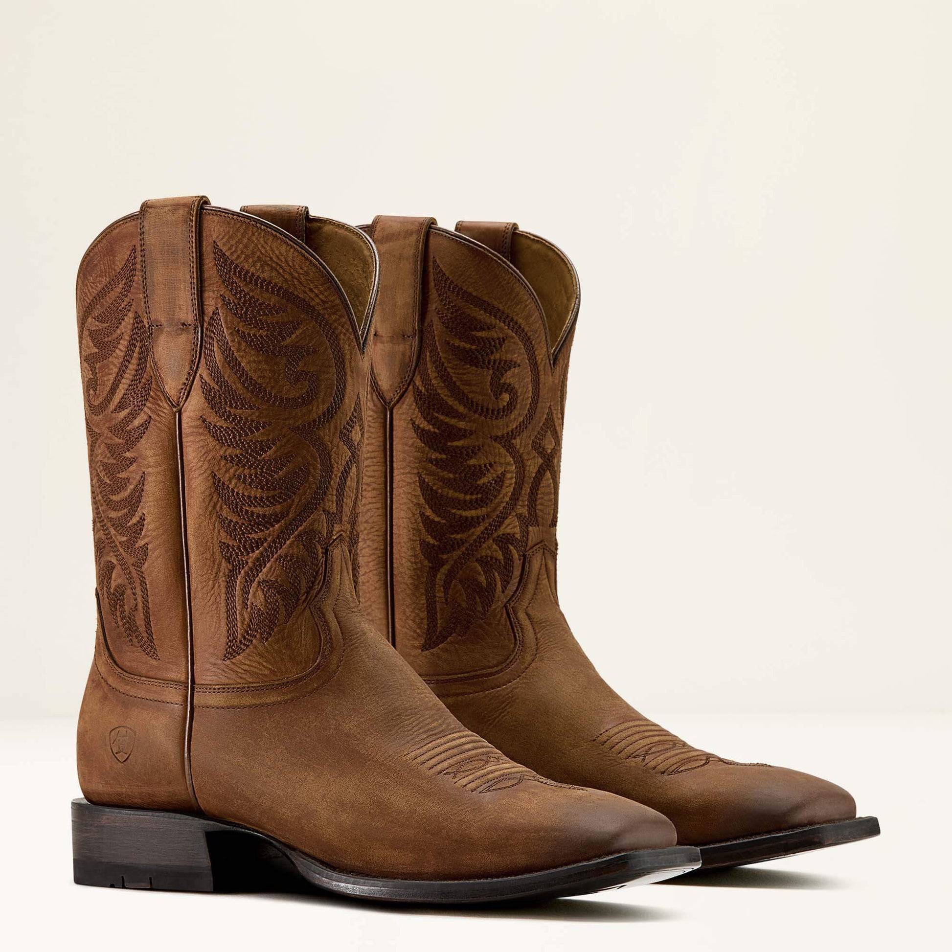 Ariat Men Wiley Wide Square Toe Cowboy Boot