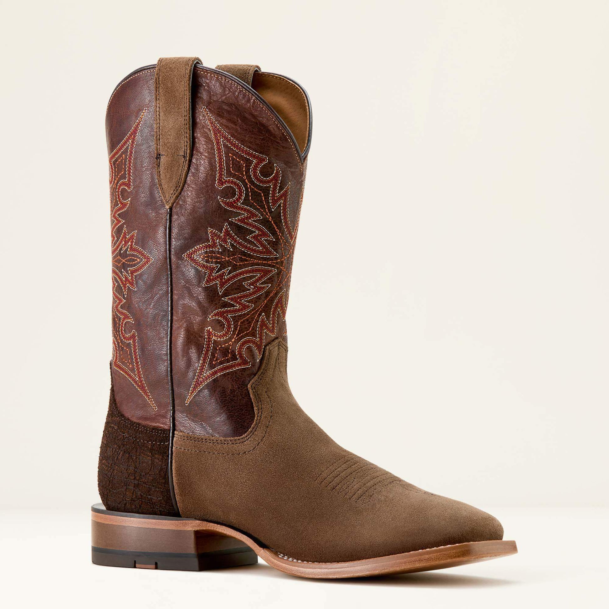 Ariat Men Circuit Gritty Wide Square Toe Cowboy Boot