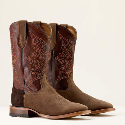 Ariat Men Circuit Gritty Wide Square Toe Cowboy Boot