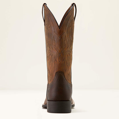 Ariat Men Sport Rustler Wide Square Toe Cowboy Boot
