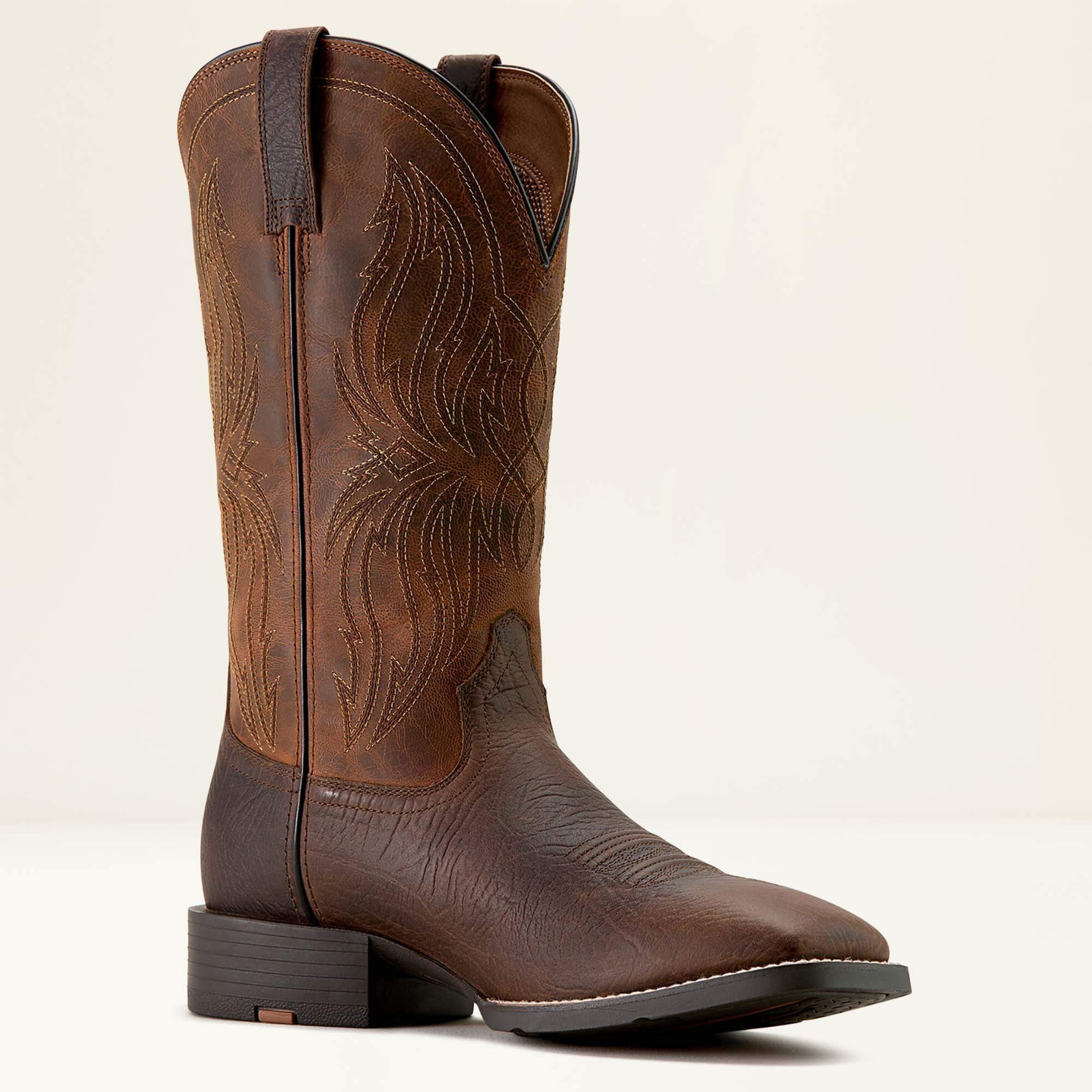 Ariat Men Sport Rustler Wide Square Toe Cowboy Boot