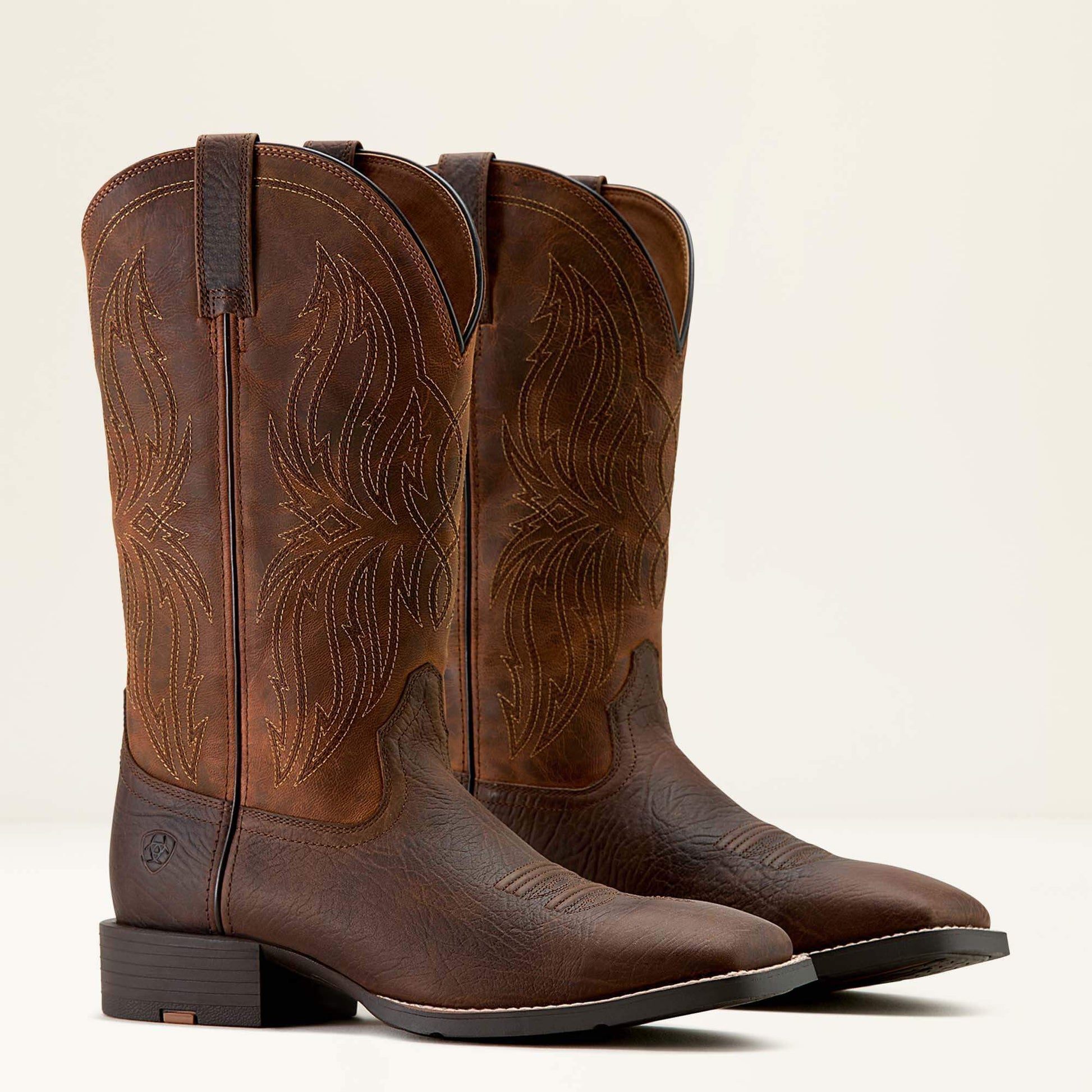 Ariat Men Sport Rustler Wide Square Toe Cowboy Boot