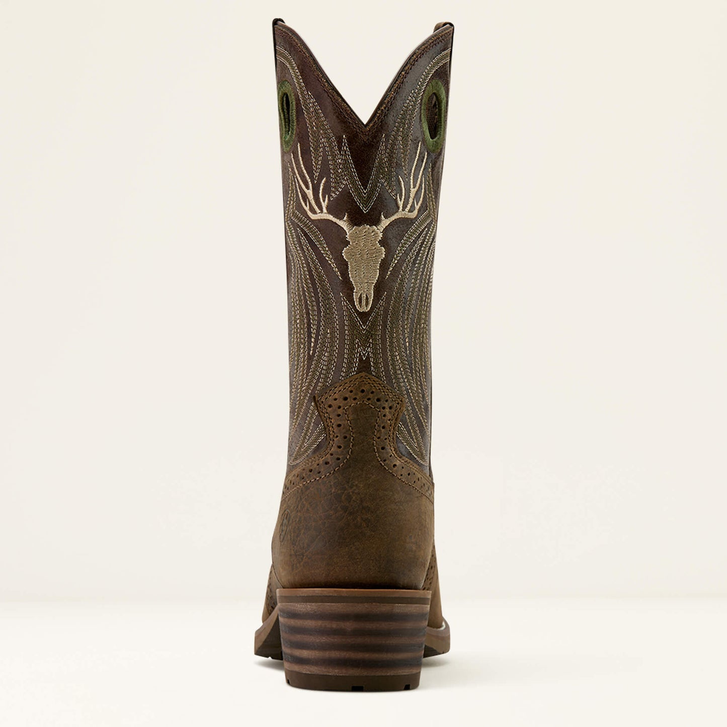 Ariat Men Hybrid Roughstock Antler Cowboy Boot