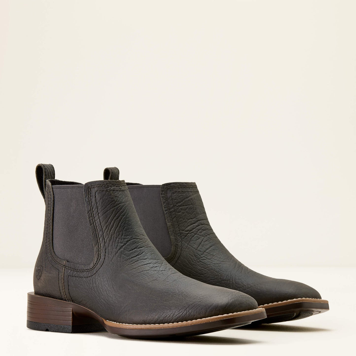 Ariat Men Booker Chelsea Wide Square Toe Western Boot