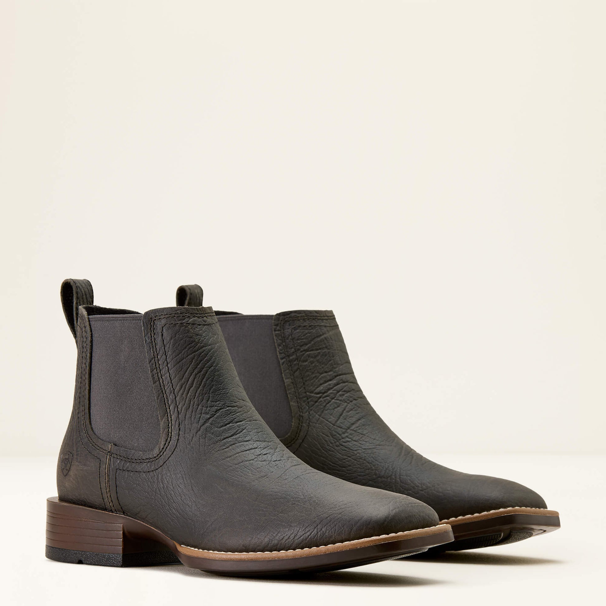 Ariat Men Booker Chelsea Wide Square Toe Western Boot