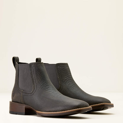 Ariat Men Booker Chelsea Wide Square Toe Western Boot