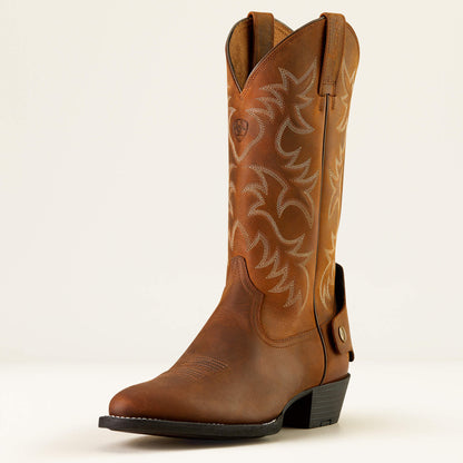 Ariat Men Heritage R Toe EZ Zip Western Boot