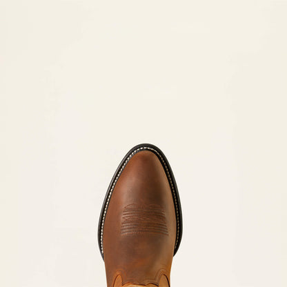Ariat Men Heritage R Toe EZ Zip Western Boot