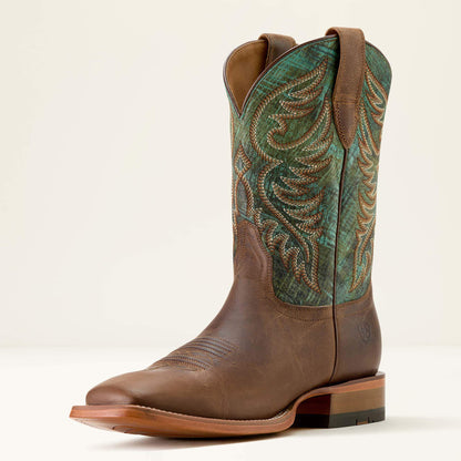 Ariat Men Wiley Wide Square Toe Cowboy Boot
