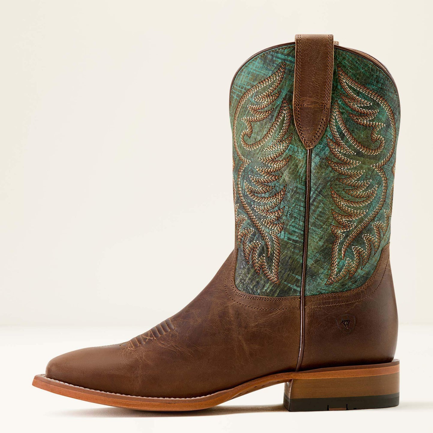 Ariat Men Wiley Wide Square Toe Cowboy Boot