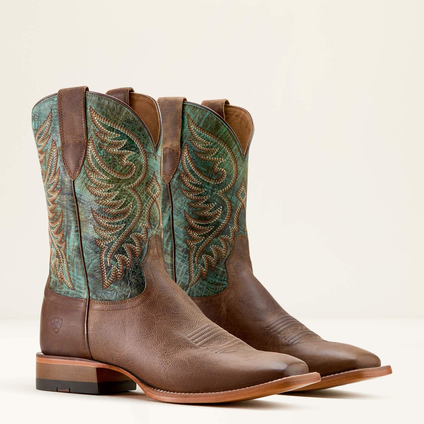 Ariat Men Wiley Wide Square Toe Cowboy Boot