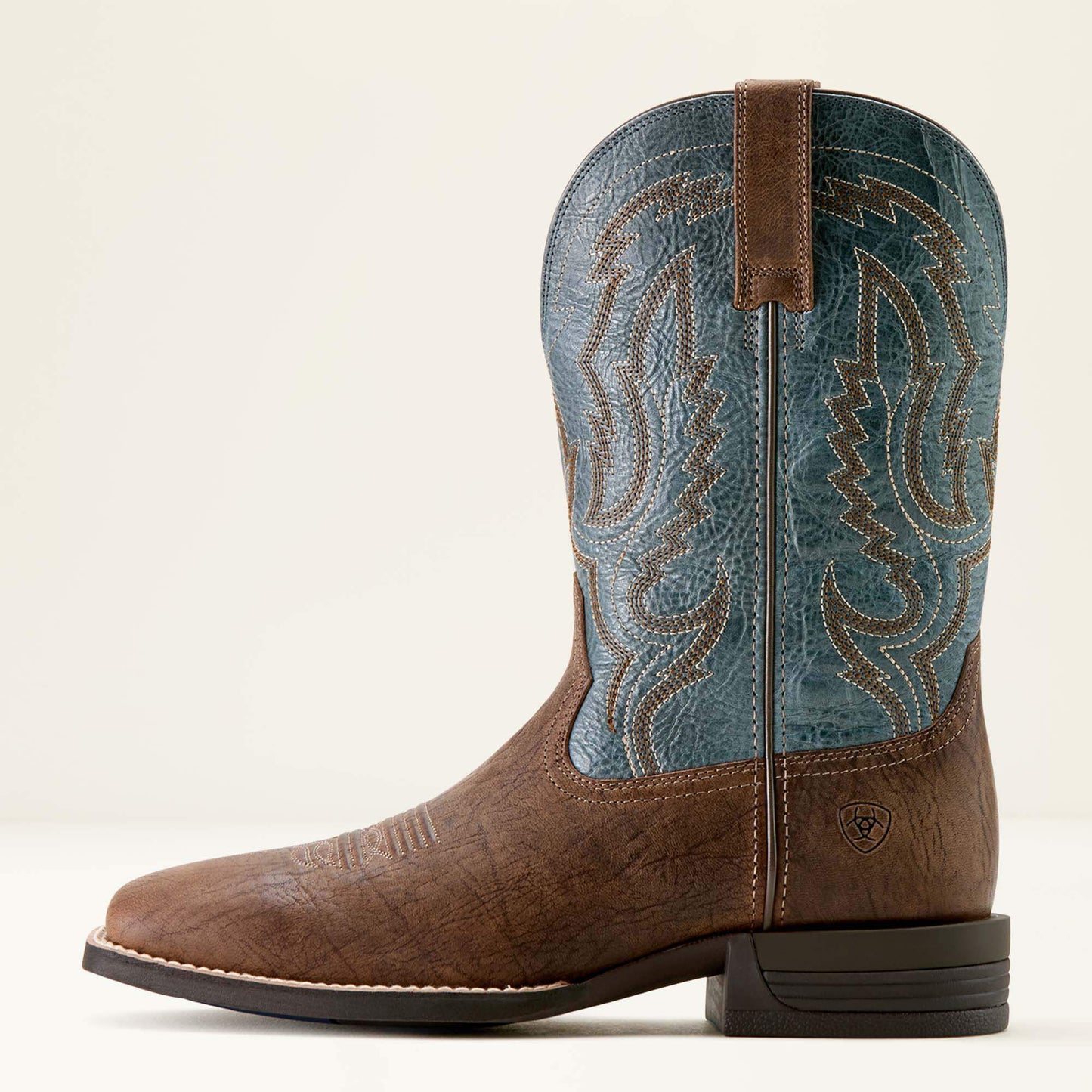 Ariat Men Steadfast Wide Square Toe Cowboy Boot