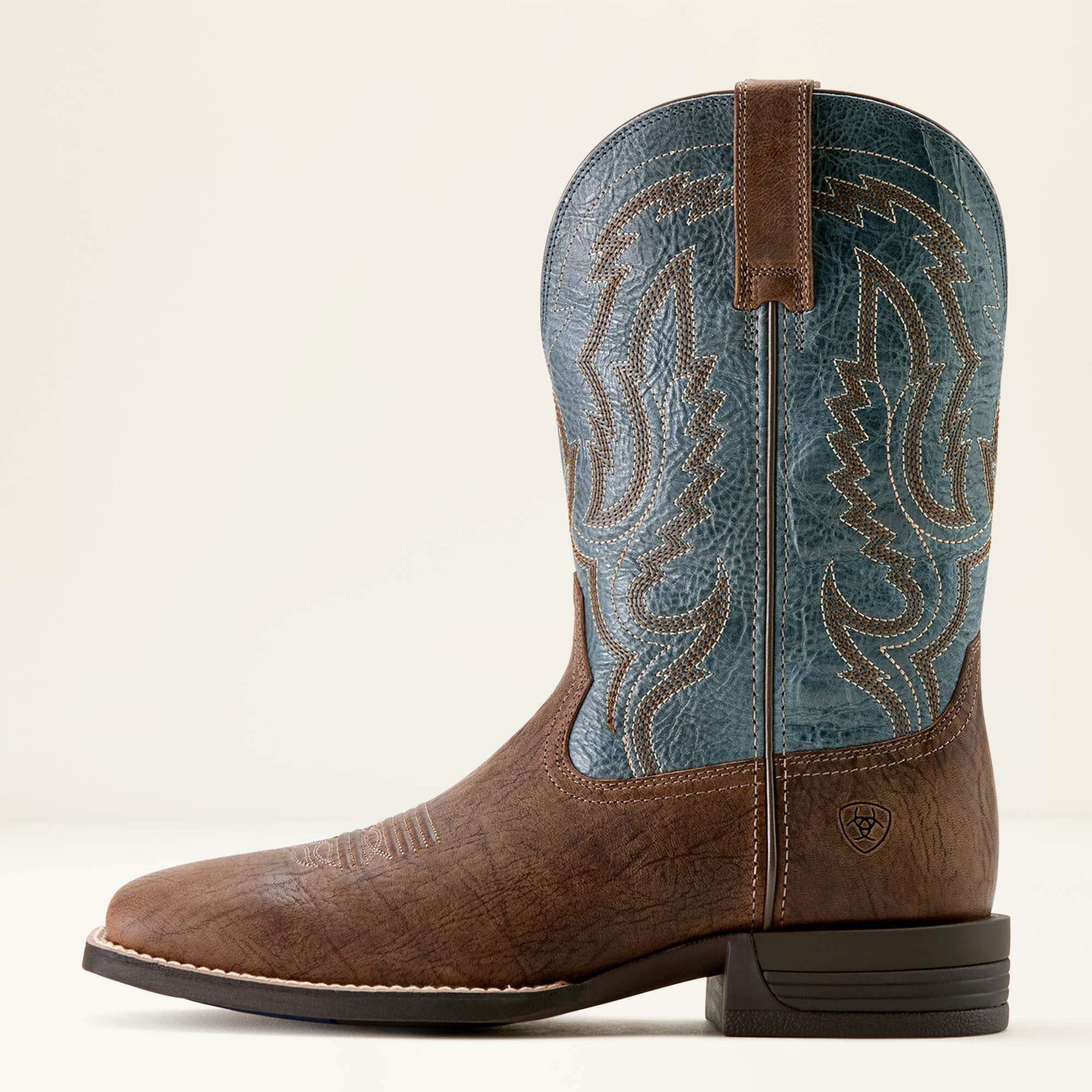 Ariat Men Steadfast Wide Square Toe Cowboy Boot