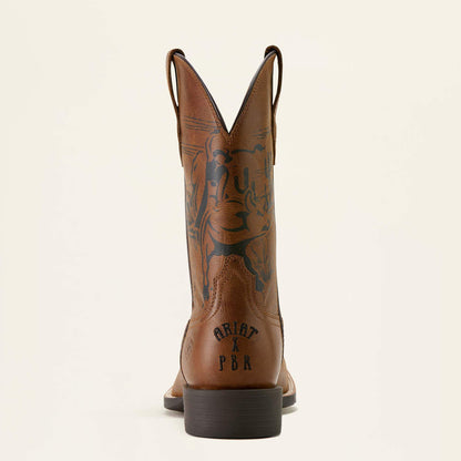 Ariat Men Sport PBR Wide Square Toe Cowboy Boot