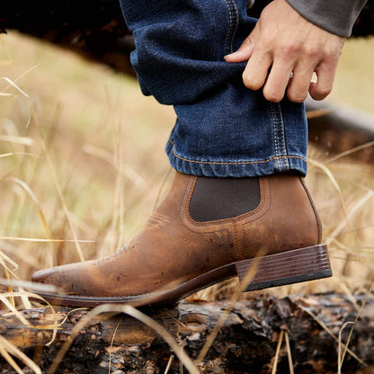 Ariat Men Booker Ultra Square Toe Western Boot