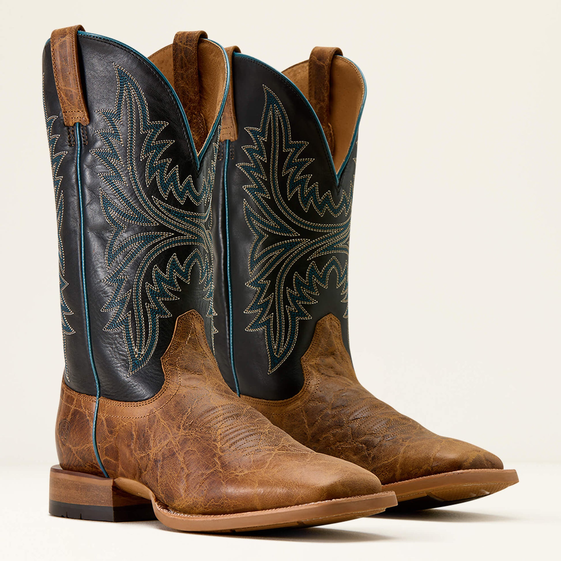Ariat Men Cowhand Wide Square Toe Cowboy Boot