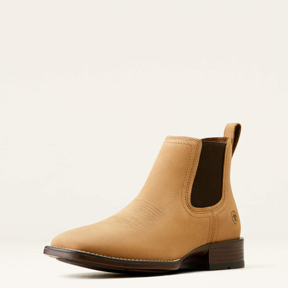 Ariat Men Booker Chelsea Wide Square Toe Western Boot