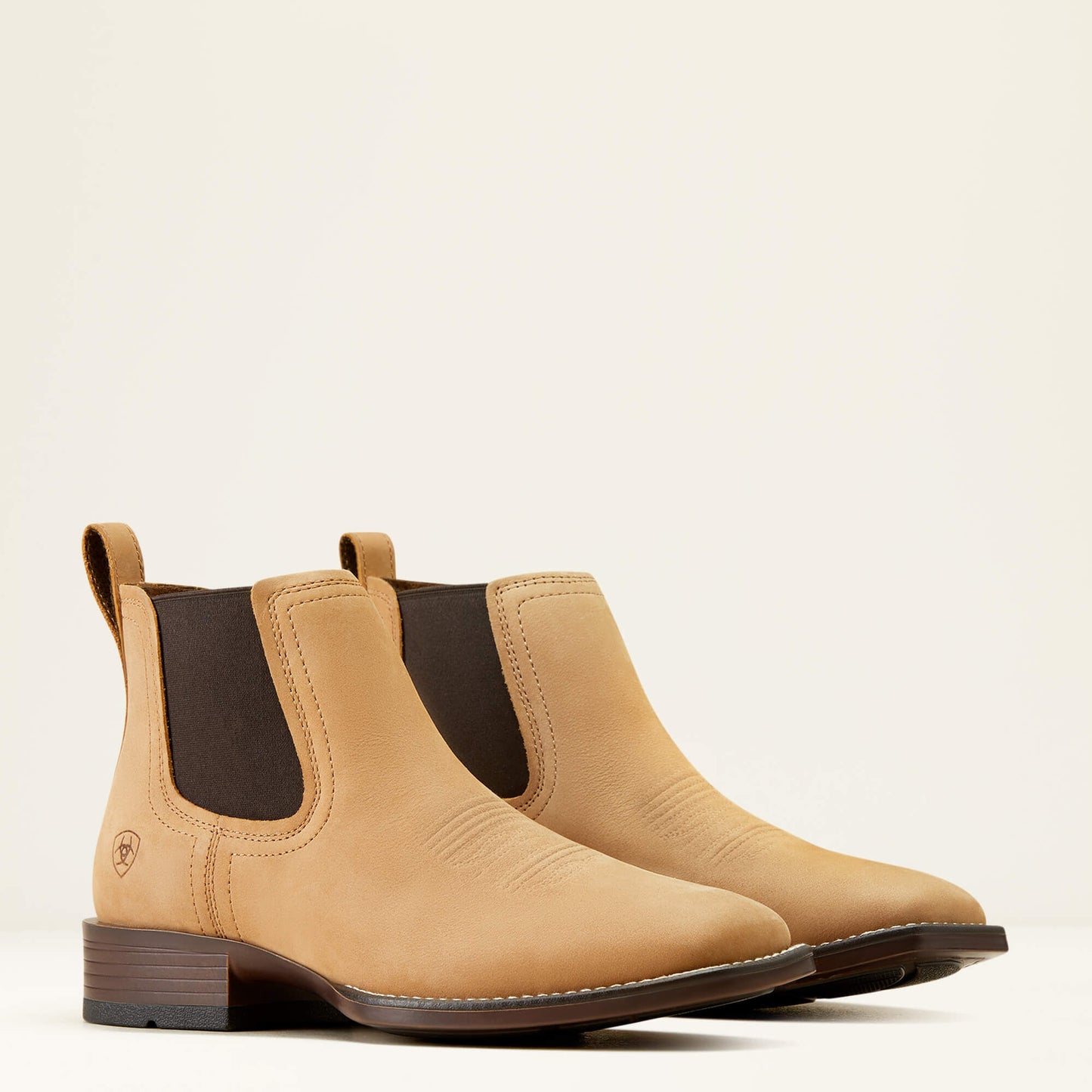 Ariat Men Booker Chelsea Wide Square Toe Western Boot