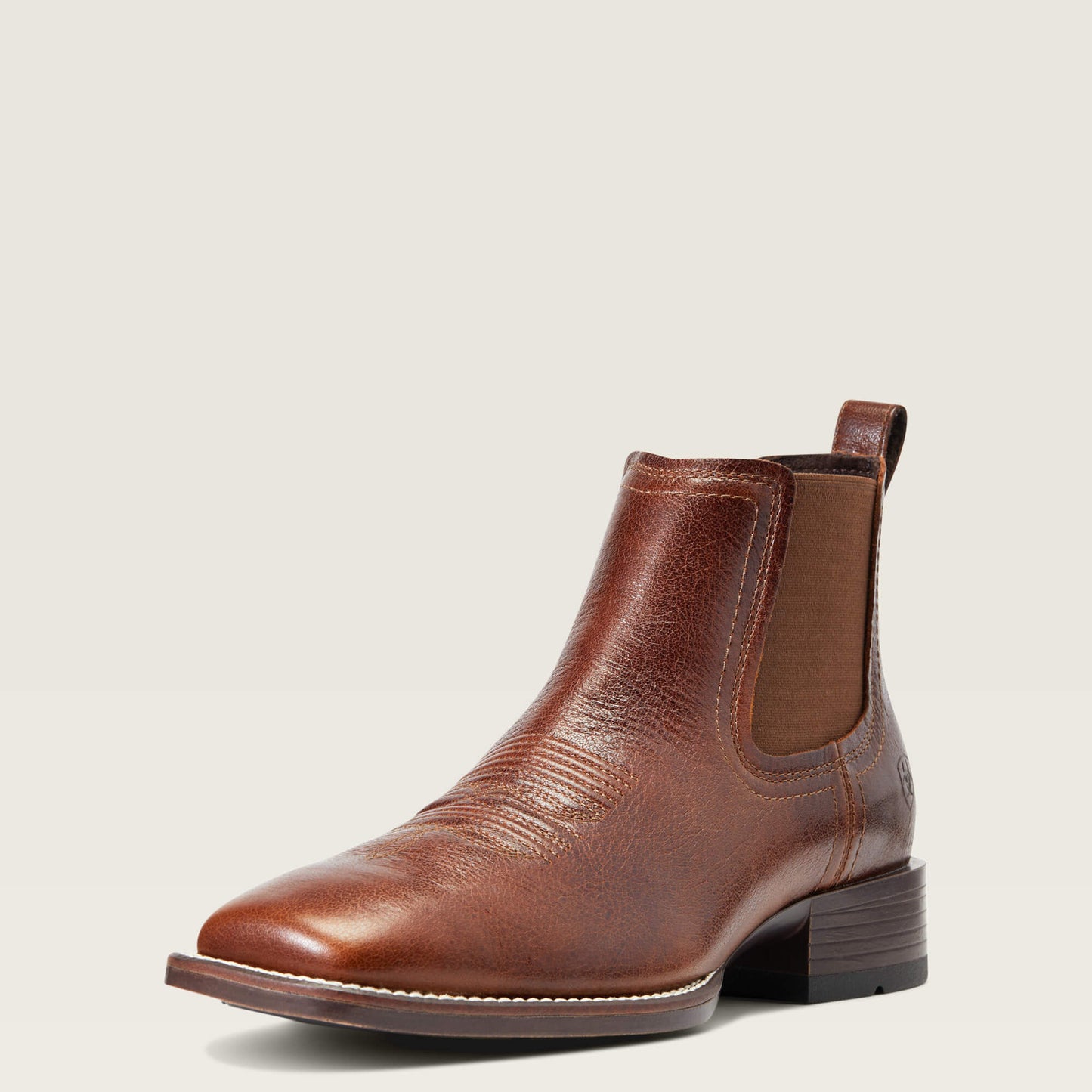Ariat Men Booker Chelsea Wide Square Toe Western Boot