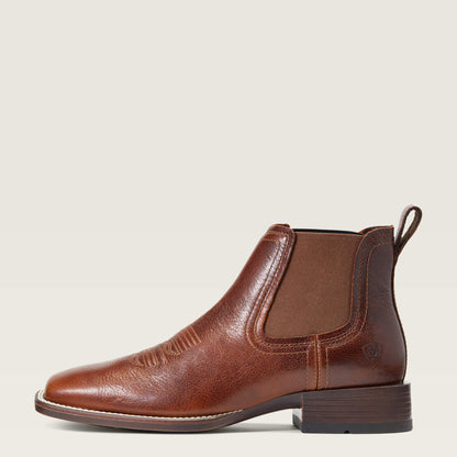 Ariat Men Booker Chelsea Wide Square Toe Western Boot