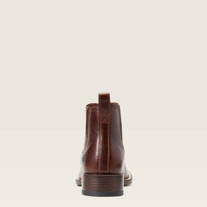 Ariat Men Booker Chelsea Wide Square Toe Western Boot