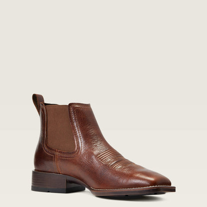 Ariat Men Booker Chelsea Wide Square Toe Western Boot