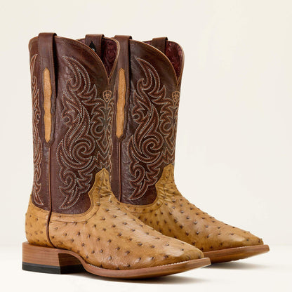 Ariat Men Classic Cash Wide Square Toe Western Boot