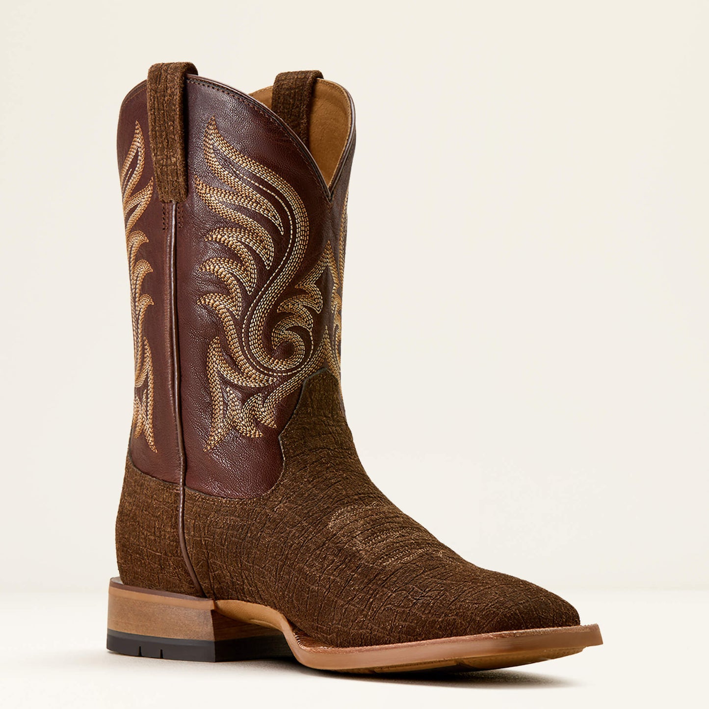 Ariat Men Cattle Call Wide Square Toe Cowboy Boot