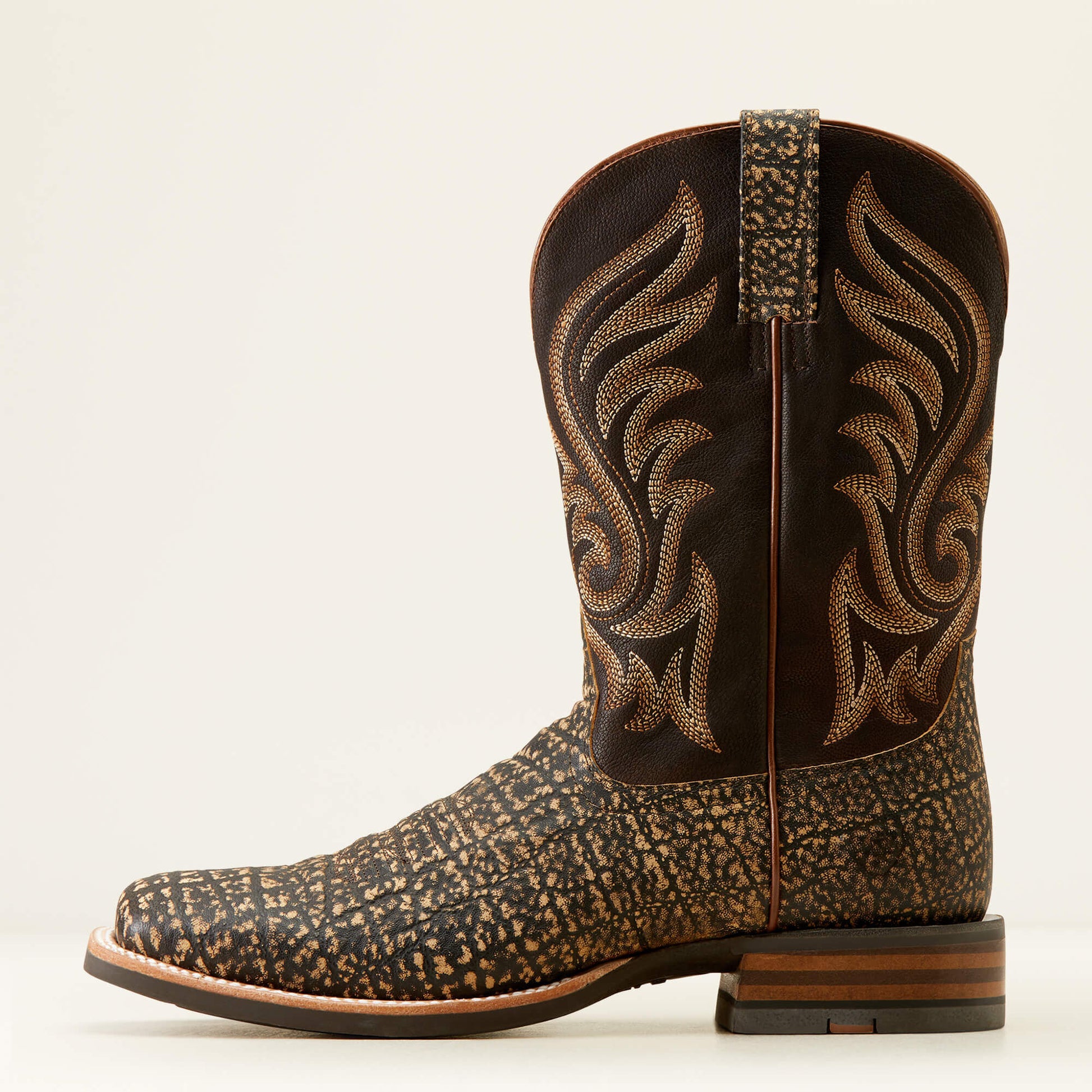 Ariat Men Cattle Call Wide Square Toe Cowboy Boot