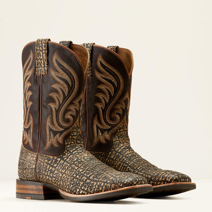 Ariat Men Cattle Call Wide Square Toe Cowboy Boot