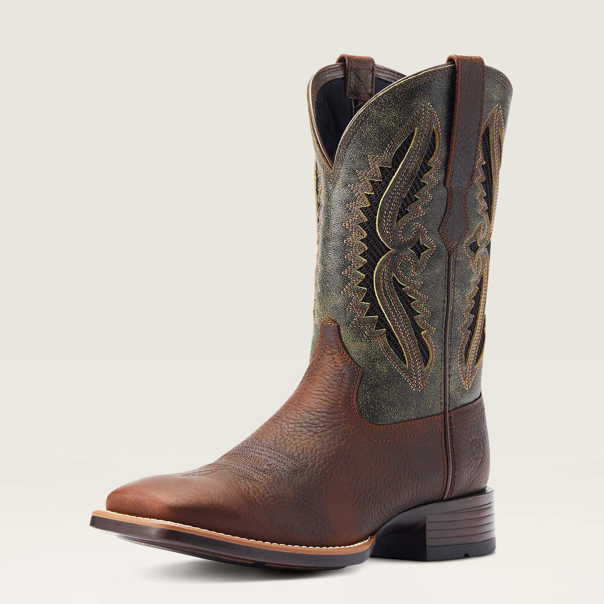 Ariat Men Rowder VentTEK 360 Wide Square Toe Cowboy Boot