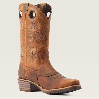 Ariat Men Hybrid Roughstock Square Toe Cowboy Boot