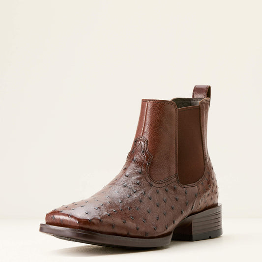 Ariat Men Booker Chelsea Wide Square Toe Western Boot