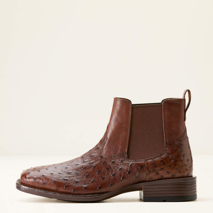 Ariat Men Booker Chelsea Wide Square Toe Western Boot