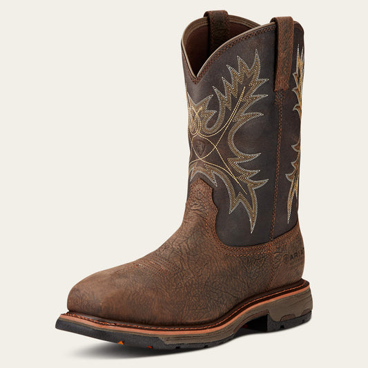 Ariat Men WorkHog Waterproof Composite Toe Work Boot