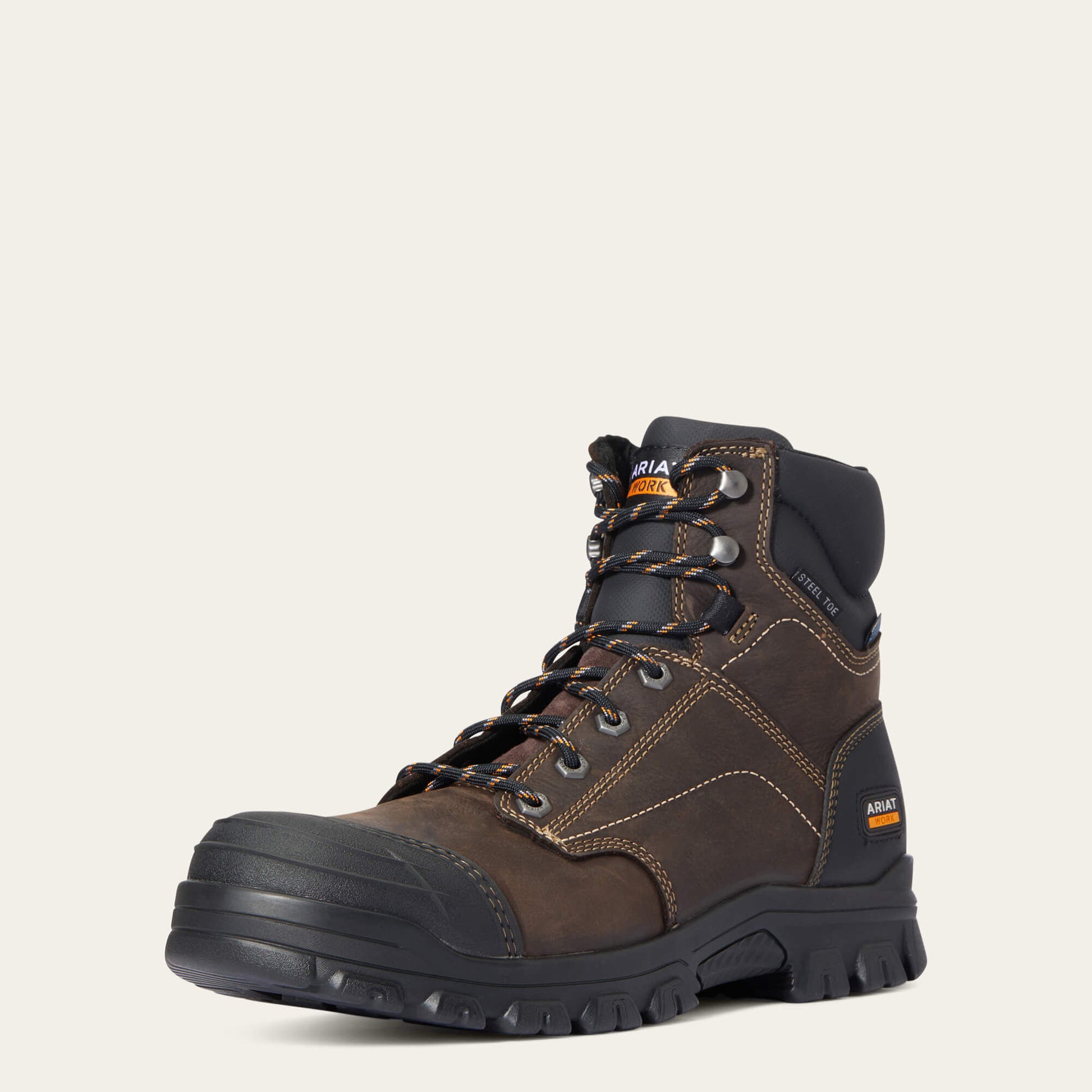 Ariat Men Treadfast 6" Waterproof Steel Toe Work Boot