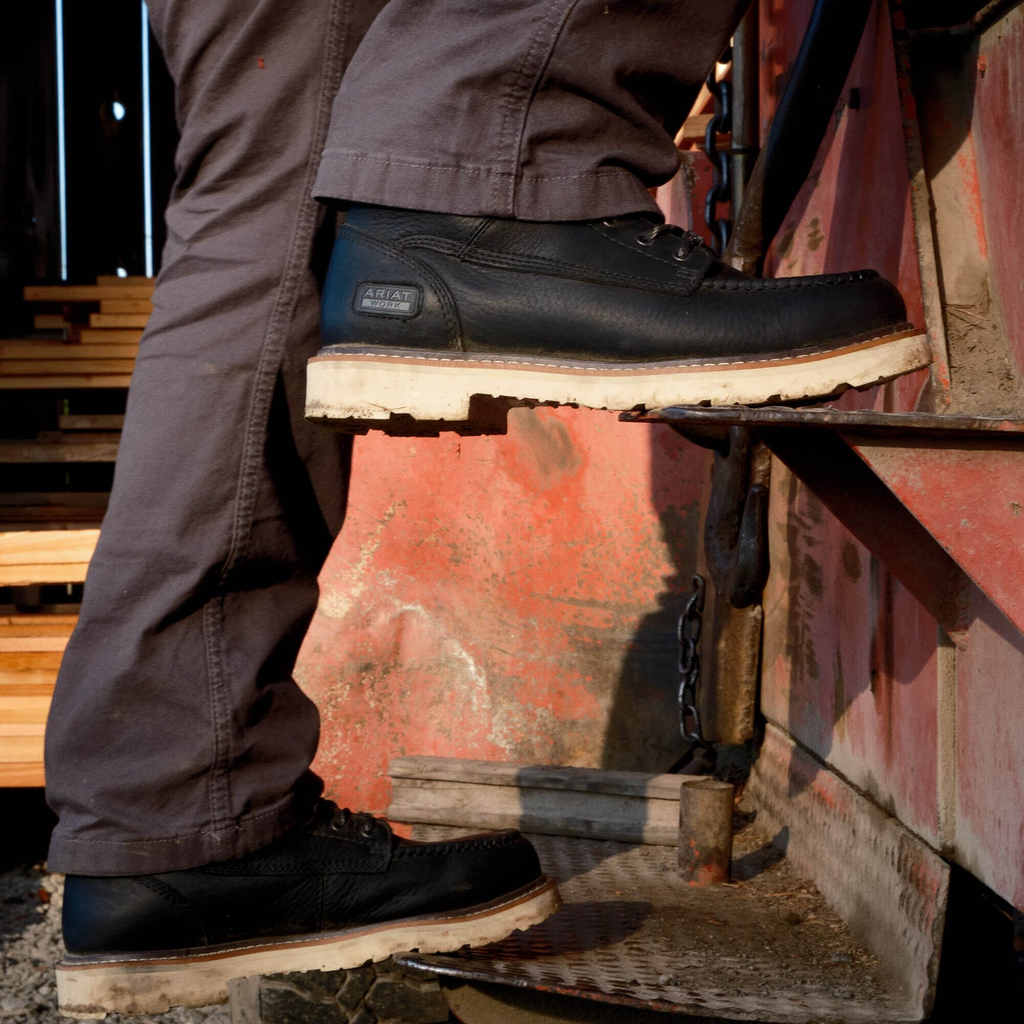Ariat Men Rebar Lift 6" Waterproof Work Boot
