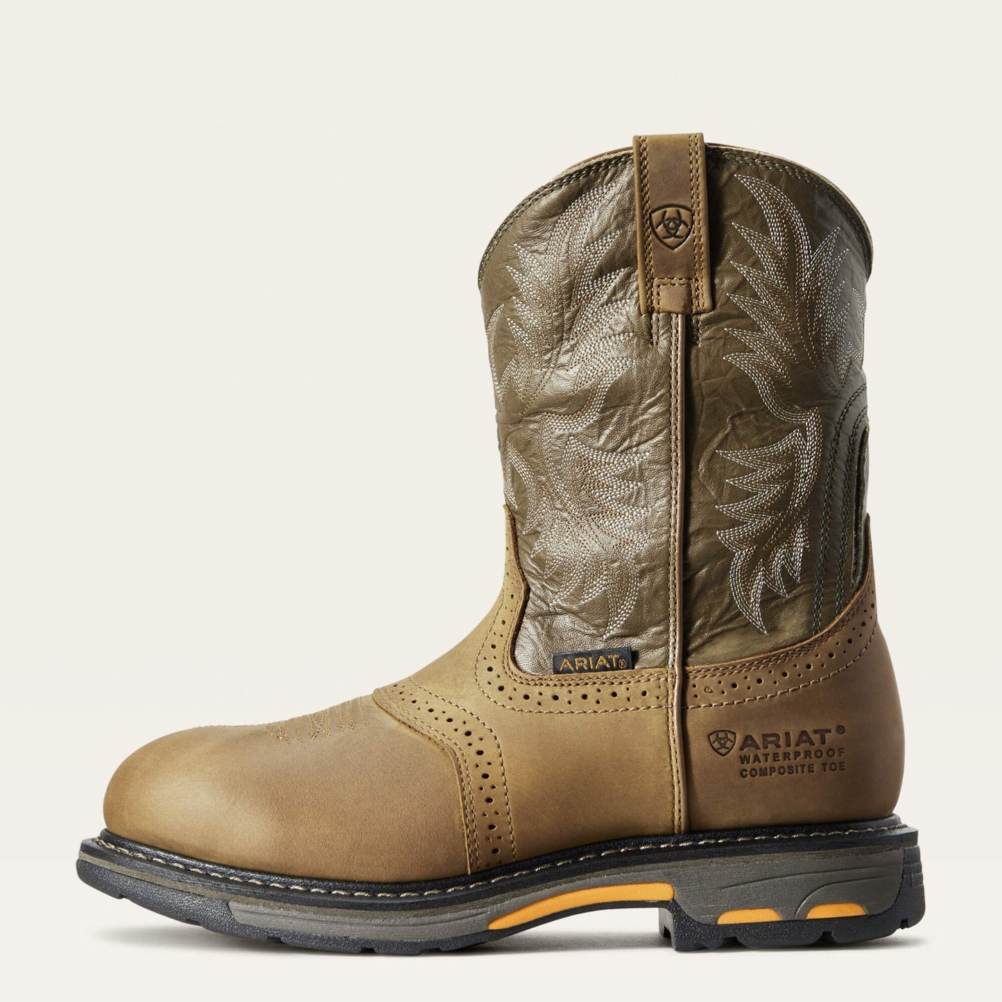 Ariat Men WorkHog Waterproof Composite Toe Work Boot
