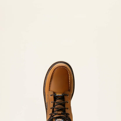 Ariat Men Rebar Wedge Moc Toe 6" Waterproof Composite Toe Work Boot