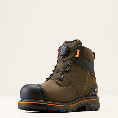 Ariat Men Stump Jumper 6" BOA Waterproof Composite Toe Work Boot