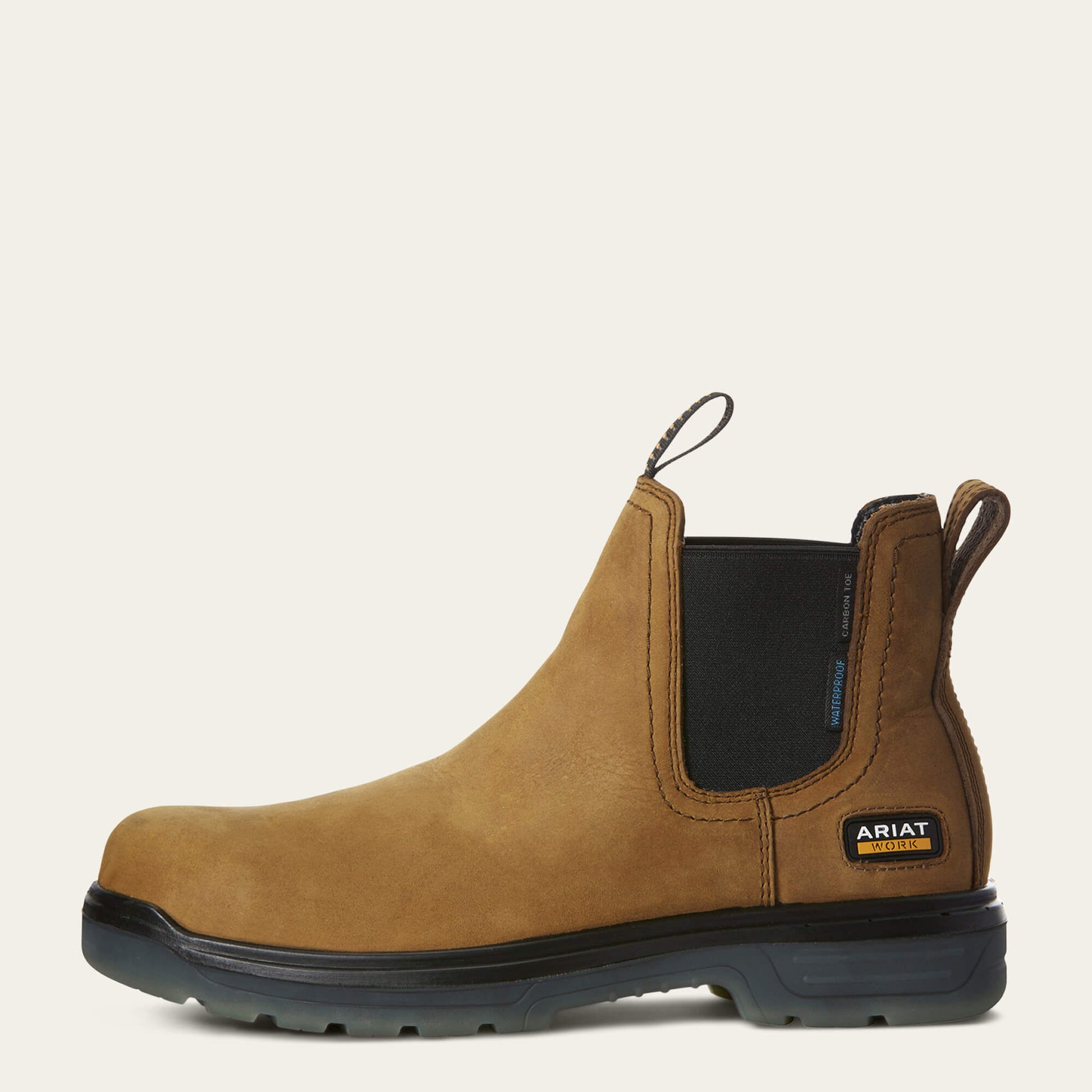 Ariat Men Turbo Chelsea Waterproof Carbon Toe Work Boot