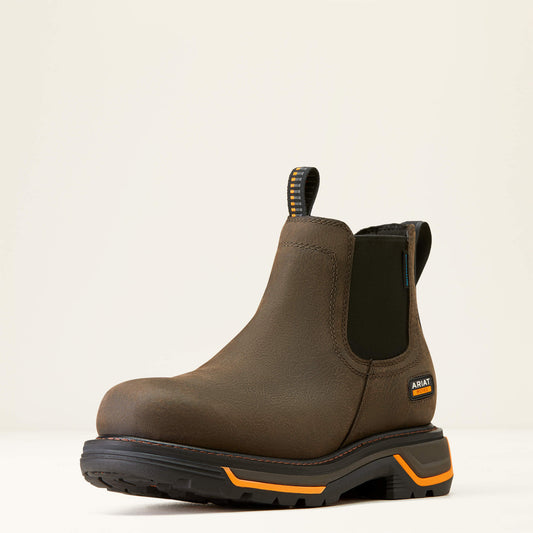 Ariat Men Big Rig Chelsea Waterproof Work Boot