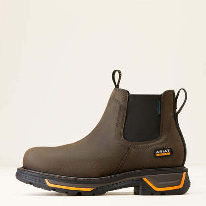 Ariat Men Big Rig Chelsea Waterproof Work Boot