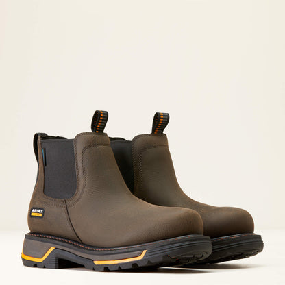 Ariat Men Big Rig Chelsea Waterproof Work Boot