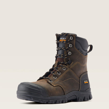 Ariat Men Treadfast 8" Waterproof Steel Toe Work Boot