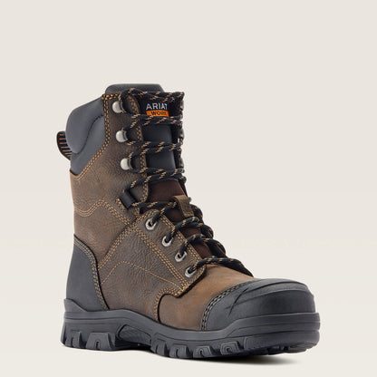 Ariat Men Treadfast 8" Waterproof Steel Toe Work Boot