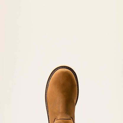 Ariat Men Rebar Wedge Pull-On Waterproof Composite Toe Work Boot