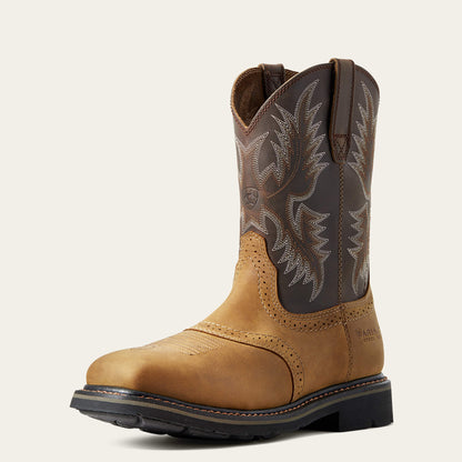 Ariat Men Sierra Wide Square Toe Steel Toe Work Boot