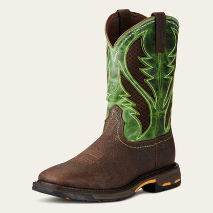 Ariat Men WorkHog Wide Square Toe VentTEK Work Boot
